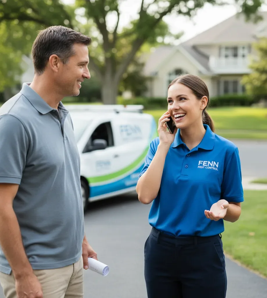 Fenn Pest Control customer support in Liberty